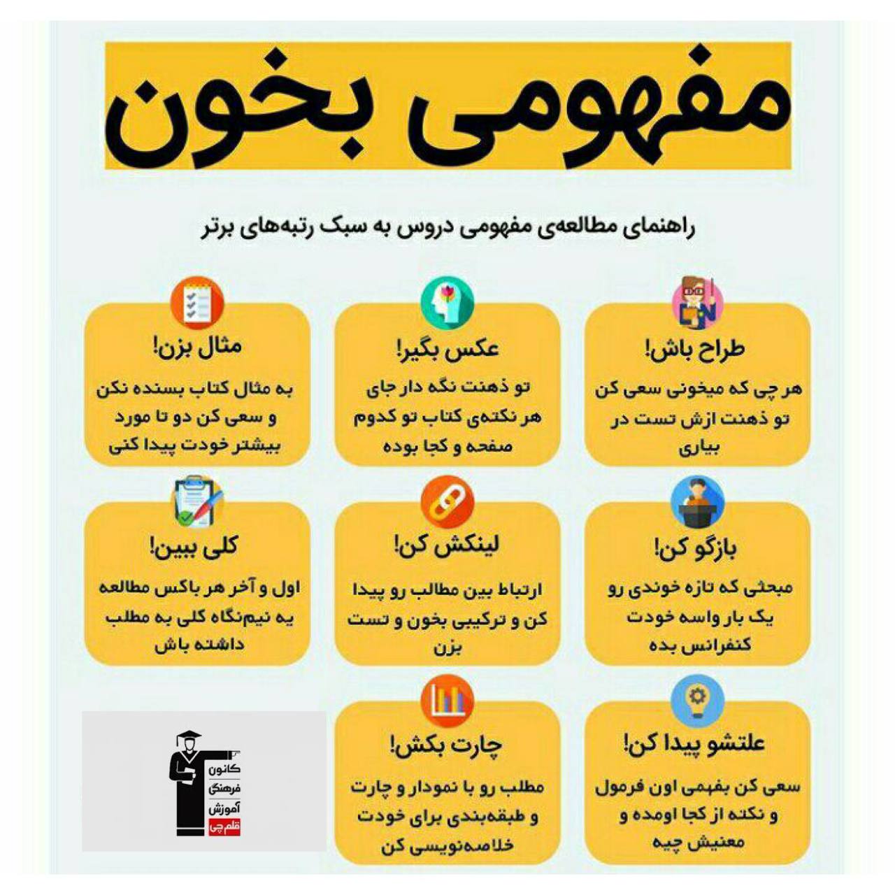 مفهومی درس بخوانید